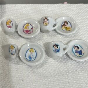 Princess Themed Miniature Tea Set